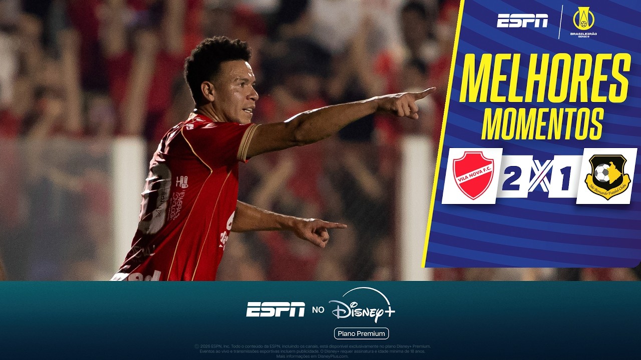 SEGUE O LÍDER! EX-CORINTHIANS E SANTOS CRAVA, VILA NOVA VENCE SÃO BERNARDO | MELHORES MOMENTOS