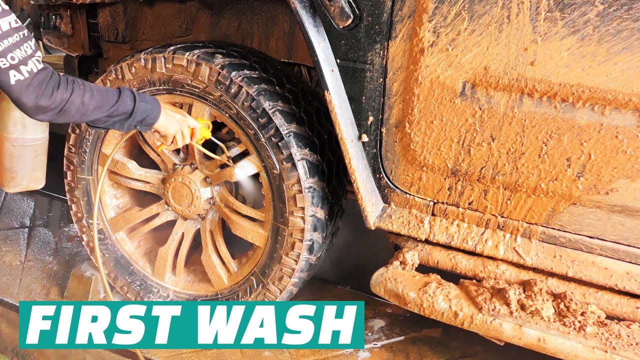 Washing Dirtiest HUMMER You Never Seen!!!