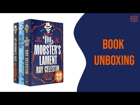 City Blues Quartet Series 3 Books Set By Ray Celestin - Book Unboxing