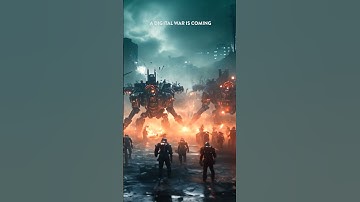 AI CYBERPuNK APOCALYPSE. A DIGITAL WAR IS COMING    #ai #art #animation