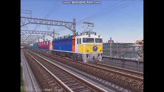 新VRM3★KATOレイアウトプラン6 9完成No58 EF8189貨物編成