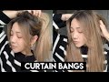 HOW TO CUT CURTAIN BANGS - Easy to follow!