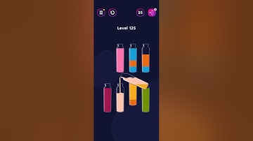 Get Color Bottle Game level 125 #shorts #pggaming