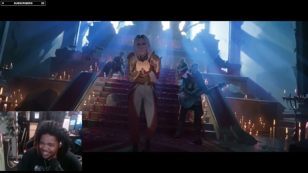 Heavy is the crown REACTION!!!!! {League of legends worlds 2024 cinematic reaction}