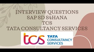 Famous freshers interview question sap sd | interview sap sd | interview question and answers for sap sd Profile