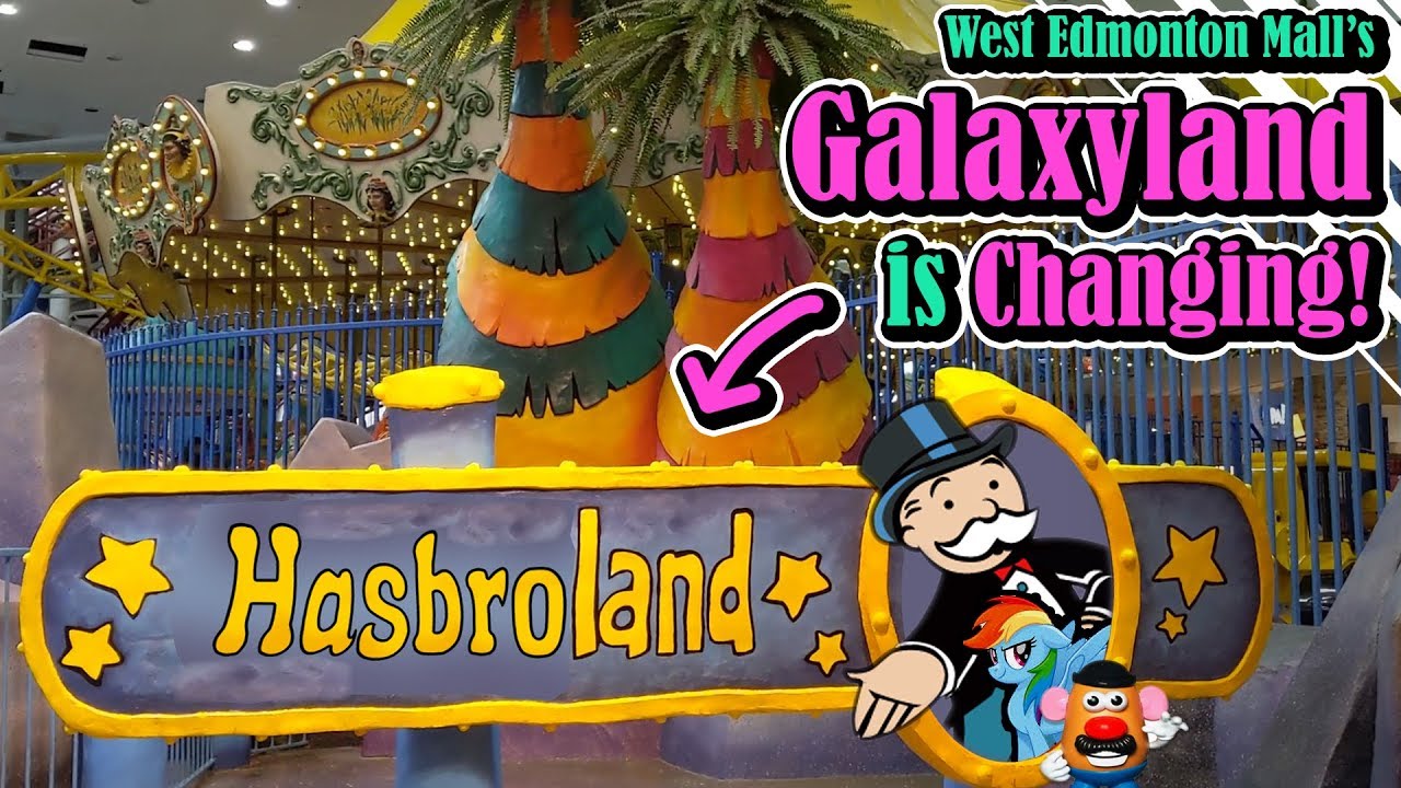 Galaxyland Announces Hasbro Partnership 5 Things You Need To Know Hasbroland Best Edmonton Mall Youtube