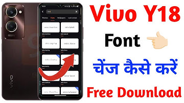 vivo y18 font style change kaise kare,how to free download font Vivo Y18,vivo y18 free font download