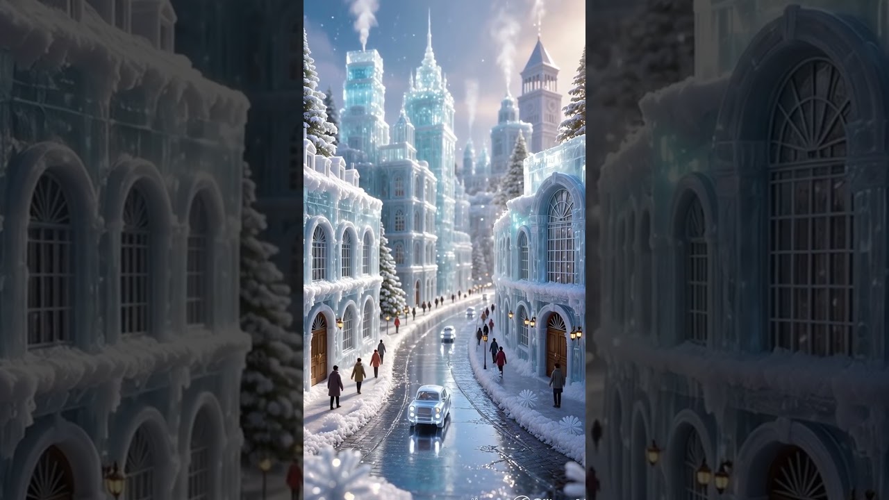 ❄️ Magical Frozen City | Ice Fantasy World 