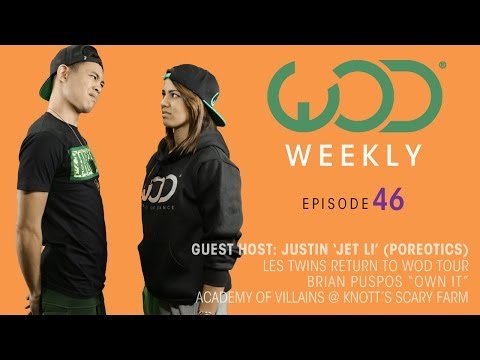 Les Twins at WOD | Brian Puspos | Lil Mama in TLC Movie | AOV at Knotts | w/ Jet Li #WODWeekly 46