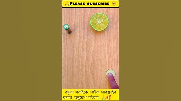 Battery lemon coin experiment 😱🔥#tiktok #science #shorts #viral #diy