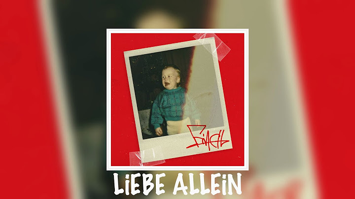 FiNCH - LiEBE ALLEiN [Visualizer]