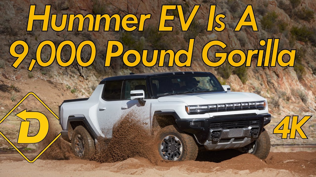⁣First Drive! 2022 GMC Hummer EV Is 9,000 Pounds Of Bad Boy Tech