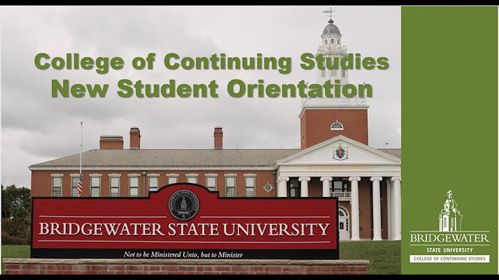 BSU Continuing Studies Orientation video (for night and online students)