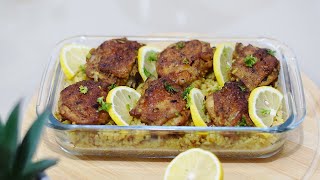 One Pan Chicken and Java Rice │ Easy Chicken Recipe