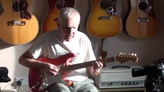 Video thumbnail of "Oh, Pretty Woman. Roy Orbison Instrumental cover. FREE TABS"