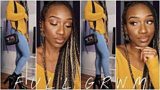 WINTER GRWM | Makeup & Outfit| Glossy Eye by Fatima Mya 25 views 3 years ago 16 minutes