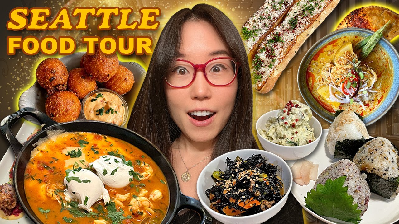 ⁣36 HOURS IN SEATTLE! Mega Food Tour & Things To Do 🎉