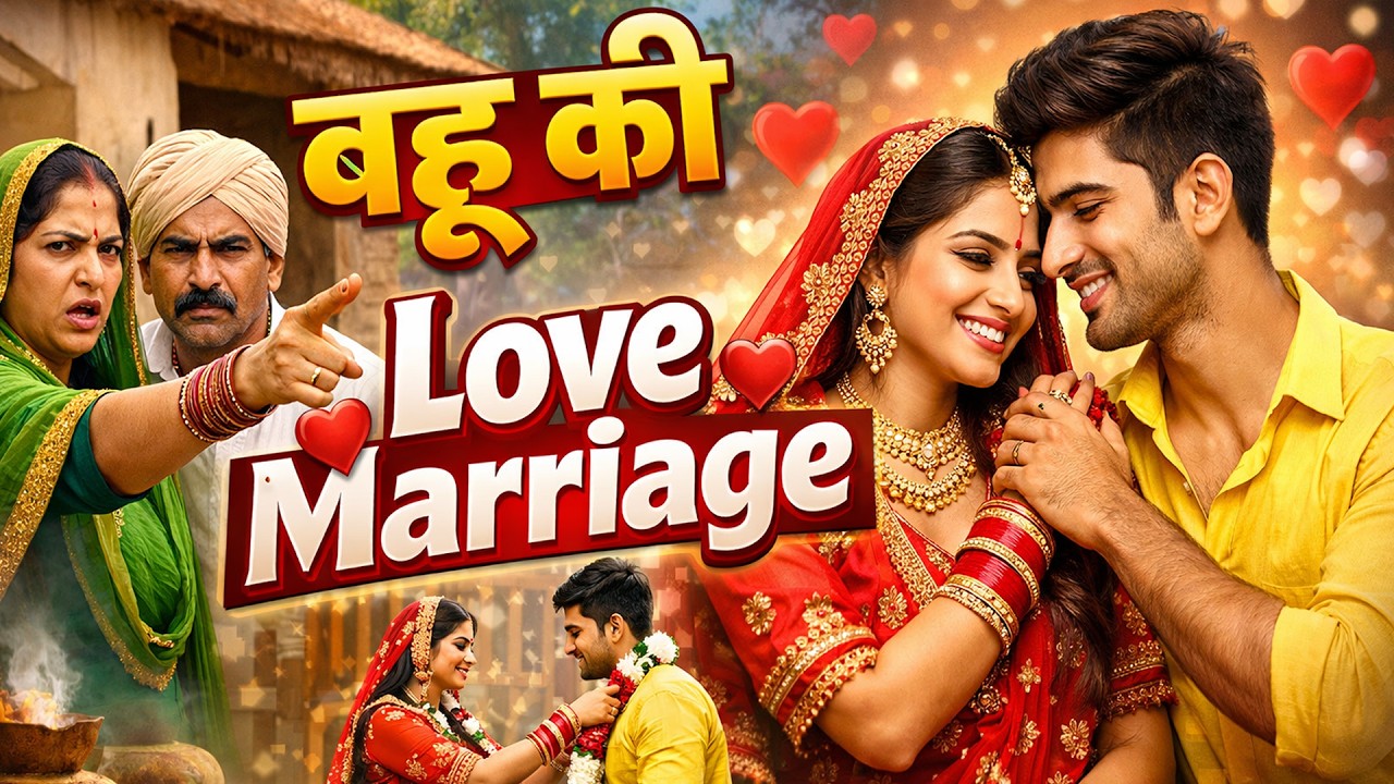 बहू की लव मैरिज - एक हरियाणवी इमोशनल कहानी #हरियाणवी_पारिवारिक_नाटक emotional story