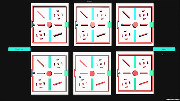 Ball Learns To Go Through A Maze - Unity ML Agents Project