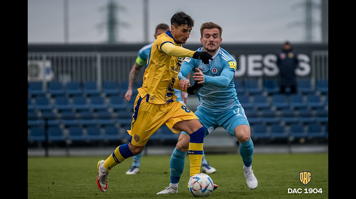 DAC 1904 - ŠK Slovan Bratislava 2:4 (0:4)