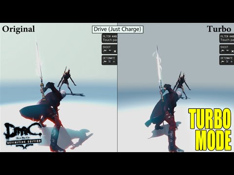 DmC Devil May Cry: Definitive Edition - 60 FPS Turbo Mode Comparison