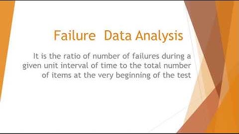 RELIABILITY ENGINEERING | FAILURE DATA ANALYSIS | EXAMS