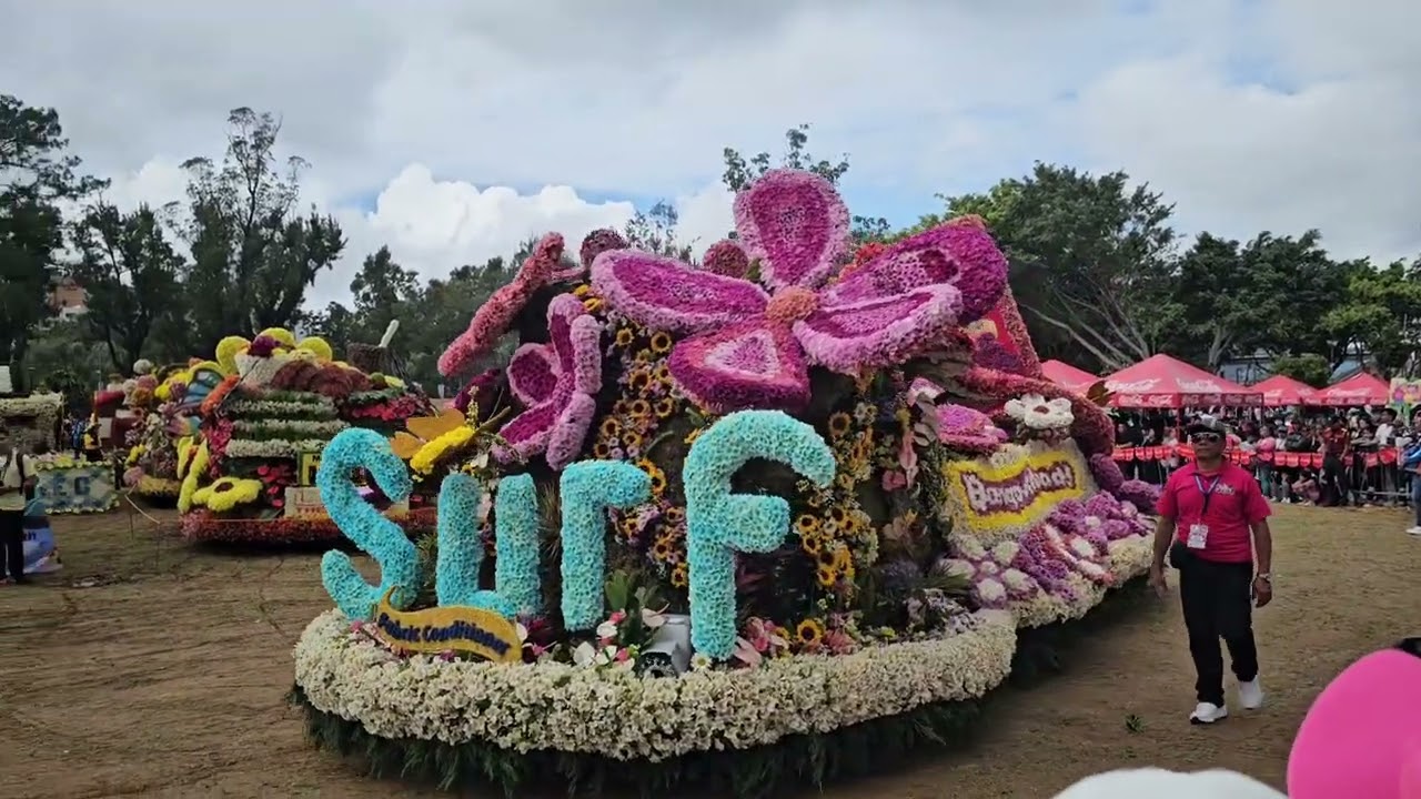 Panagbenga festival in Baguio City #panagbengafestival #baguiocity #samsung #viral 