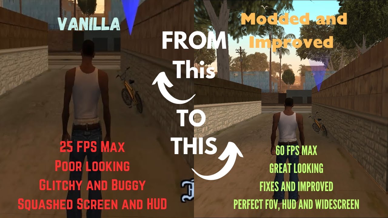 5 GTA San Andreas mods that enhance gameplay features and details