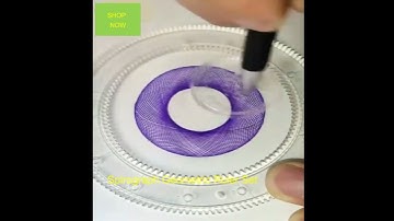 Spirograph Geometric Ruler Set #shorts