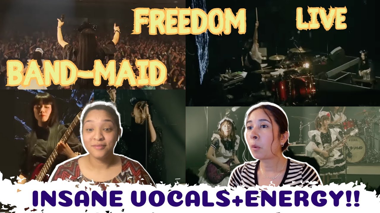 BAND-MAID / FREEDOM l LIVE VIDEO REACTION