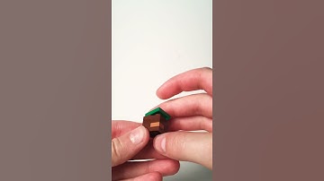 How to make a Lego Minecraft grass block