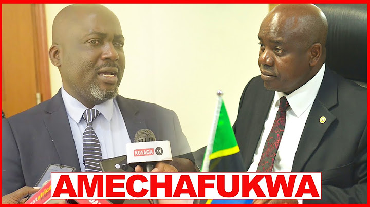 MWABUKUSI AMVAA MWANASHERIA MKUU/ASEMA SIOGOPI, SIISHI KWA VYETI, AMTAJA CHONGOLO, HAMJUI MSANDO