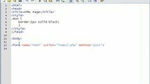 PHP,HTML Tutorial // POST, Table, Forms