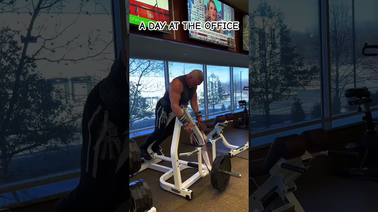 A day at the office #workout