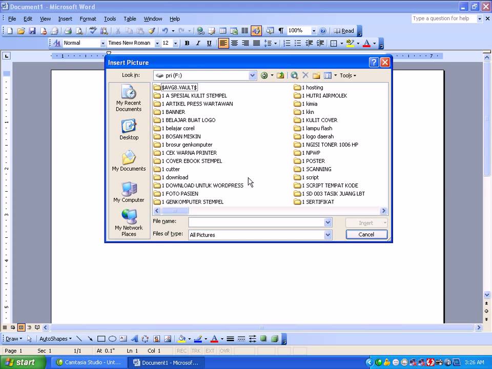 CARA MEMBUAT KOP SURAT DI MICROSOFT WORD - YouTube