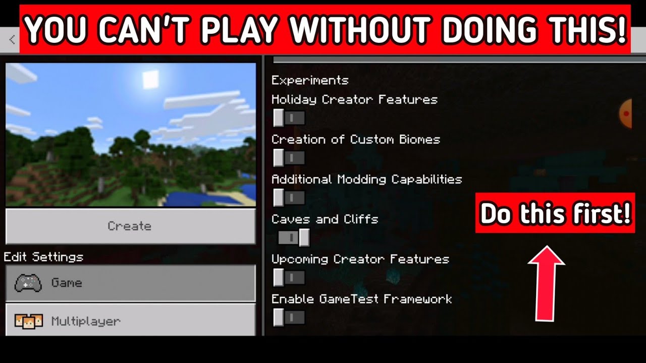 Minecraft Cave and Cliffs Update - YouTube