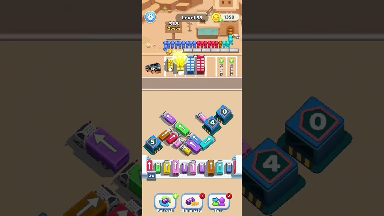 Car Jam Solver (Level 58)