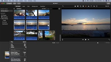 How to copy paste a video clip using iMovie