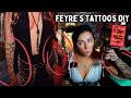 Feyres tattoos diy as i get drunk acotar