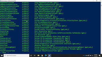 Exploring PowerShell objects with Get-Member