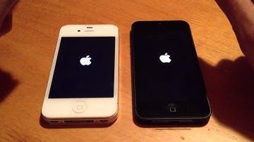 iPhone 4S vs IPhone 5 Boot Time Comparison