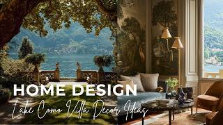 INSIDE an 18th-Century LAKE COMO Villa Reimagined for Modern Living