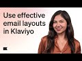 How to Build Horizontal Email Layouts in Klaviyo (Email Tutorial)