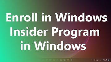 Enroll in Windows Insider Program to get Windows 11 24H2 ISO Image