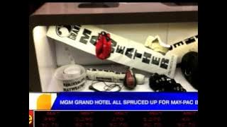 MGM Grand all spruced up for #MayPac bout