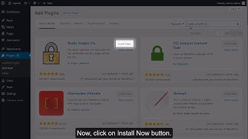 WordPress Plugins - Really Simple SSL