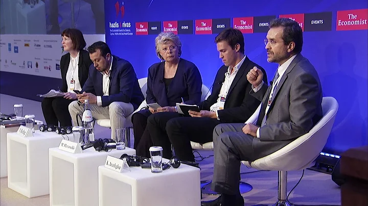 Kostas Axarloglou at the Economist's 22nd Roundtab...
