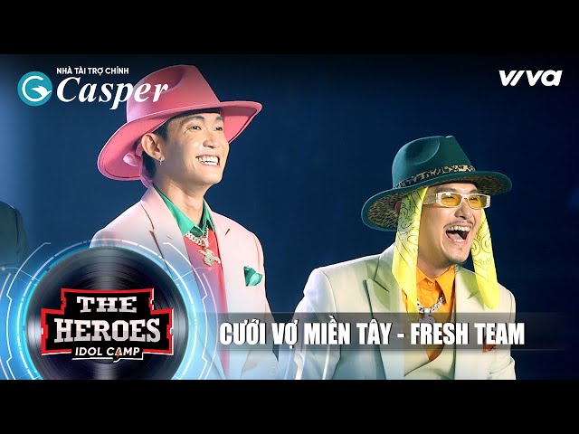 CƯỚI VỢ MIỀN TÂY - Huỳnh James x Pjnboys ( Music Video)| The Heroes | Thần Tượng Đối Thần Tượng class=