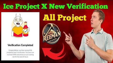 Ice Project X New Verification l Ice Blockchain Project Verification l Ice Project Verification #ice