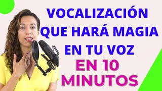 10 MINUTOS de VOCALIZACÓN que hará MAGIA en tu voz, Calentamiento vocal , Natalia Bliss